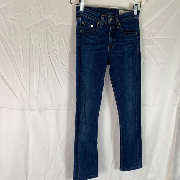 Rag & Bone Woodford High Rise Stretch Skinny Women’s Denim Jeans Sz 24 - Picture 4 of 9